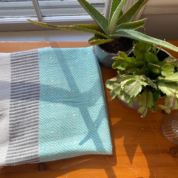 Sensitive Skin Organic Cotton Travel Throw Wrap Swim Sarong Multifunctional NEW! - Picture 3 of 16